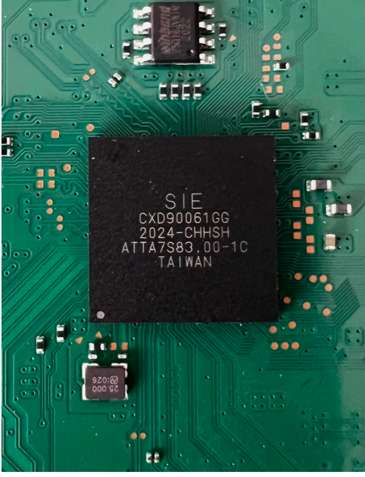 BGA chip replacement on industrial control board at Flexa Systems