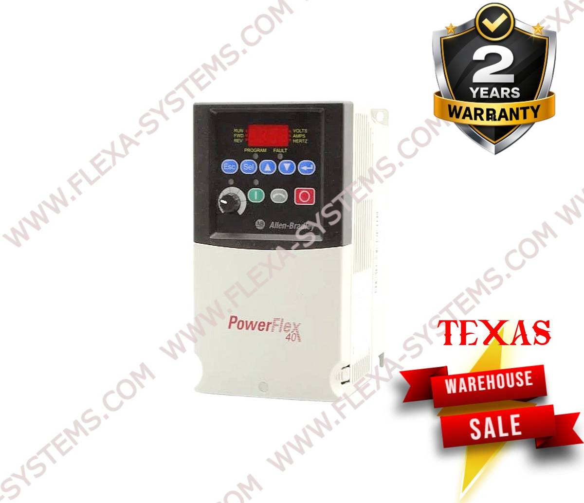 ティーズネットワーク LE-2810TS 22B-D4P0N104 Allen-Bradley VFD Repair & In Stock | Flexa