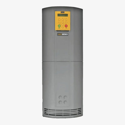 Parker 890SD-433156F1-B00-1B000 AC890 standalone AC drive, front view