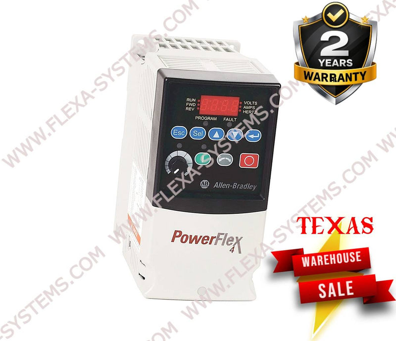 22A-D4P0N104 Allen-Bradley VFD Repair & In Stock | Flexa